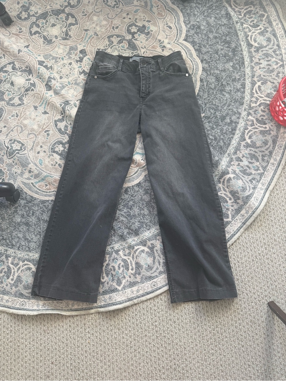 Wit & Wisdom Black Wide-Leg Jeans